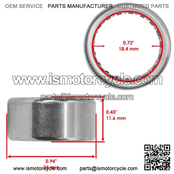93315-21813-00 Clutch Bearing for Yamaha Kodiak Grizzly Rhino Venture (For: 2006 Yamaha Rhino 660) - Image 2