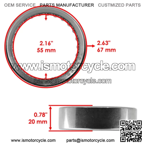 Rear Differential Bearing Seal Kit for Yamaha Rhino 700 YXR700F 4X4 FI 2008-2013 (For: 2006 Yamaha Rhino 660) - Image 2