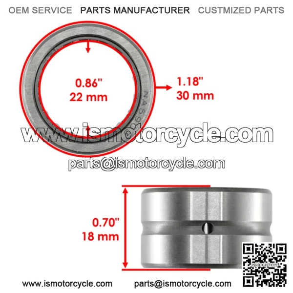 Rear Differential Bearing Seal Kit for Yamaha Rhino 700 YXR700F 4X4 FI 2008-2013 (For: 2006 Yamaha Rhino 660) - Image 3