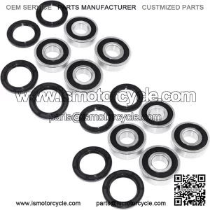 Yamaha Rhino 660 YXR660 Front & Rear Wheel Bearings Seals Kit and Gasket 04-007