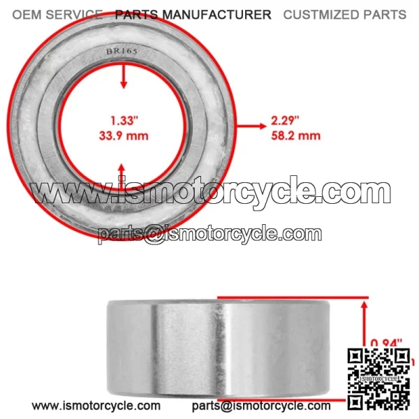DAC345824 DAC34580024 WE301043 Double Row Angular Ball Bearings 34X58X24 - Image 2