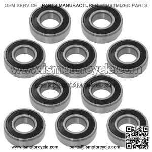 6204-22-2RS 6204/22 2RS 6204-22 RS Rubber Sealed Ball Bearings 22x47x14