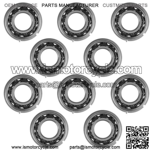 Ball-D/R Iron Wing Bearing 25X57.9X20.6 Ball D/R Bearings 0832-107 0832107 - Image 3