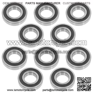 6207-2RS 6207 2RS 62072RS 180207 RS Rubber Seal Ball Bearings 35x72x17