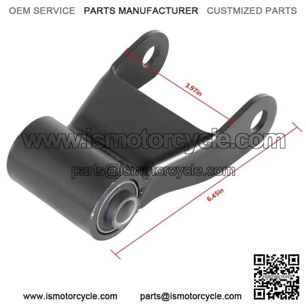 PAIR OF 3" REAR LEAF SPRING SHACKLE FOR 1994-02 DODGE RAM 2500 3500 722-022 - Image 5