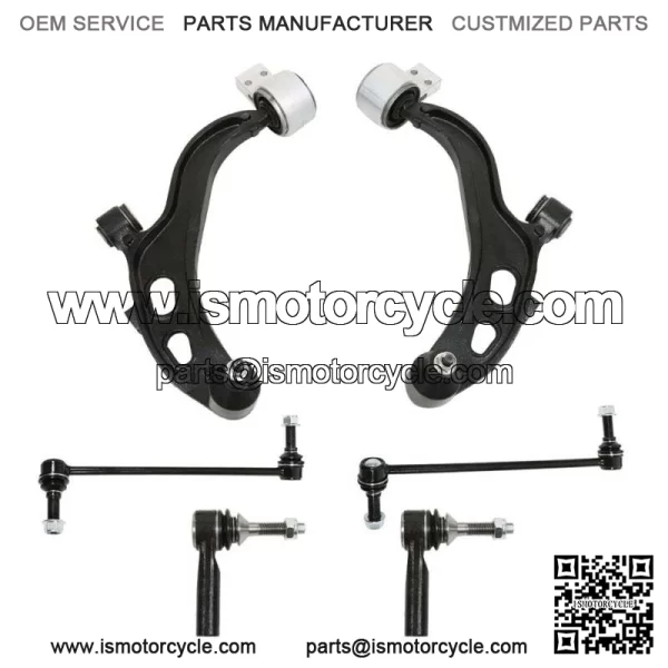 For 2013-2018 Ford Taurus 2013-2016 Lincoln MKS MKT Front Lower Control Arm 6Pcs