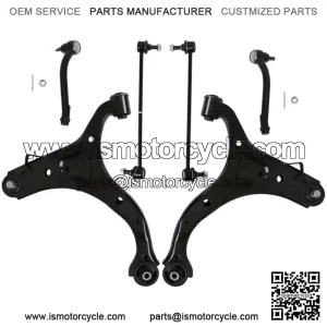 For 2010-2013 Hyundai Kia 3.5L Front Lower Control Arms Tierods Sway Bars Kit