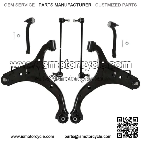 For 2010-2013 Hyundai Kia 3.5L Front Lower Control Arms Tierods Sway Bars Kit