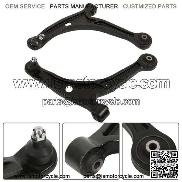 For 2003-2008 Honda Pilot Acura 8pc Front Lower Control Arm Ball Joints Tie Rods - Image 4