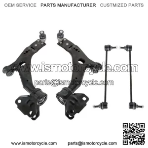 For 2013 - 2015 Ford Escape 4PC Front Lower Control Arm Ball Joint Sway Bar Link