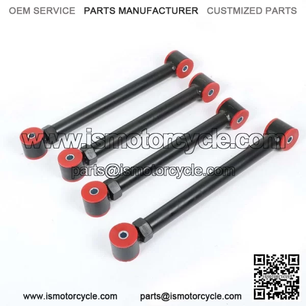 For Dodge Ram 94-09 4X4 Upgraded Adjustable Front Upper Lower Control Arms 0-6" - Image 5