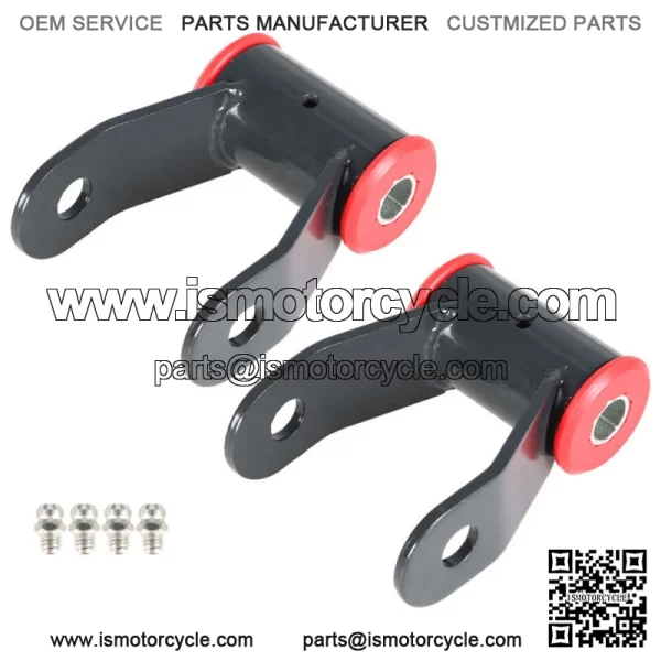 For 1988-2018 Chevy Silverado GMC Sierra 1500 2WD 4X4 1.5" Rear Lift Shackles