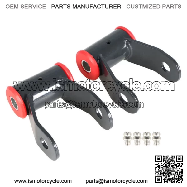 For 1988-2018 Chevy Silverado GMC Sierra 1500 2WD 4X4 1.5" Rear Lift Shackles - Image 5