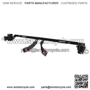 Seat Belt Kit Two 36" Fully Extended Seat Belts Bracket and Hardware
