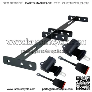 Universal 2 Passenger Retractable Seat Belt Kit