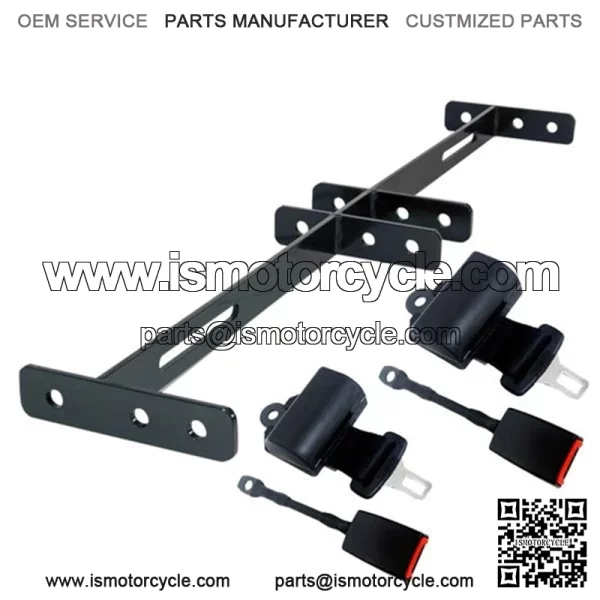 Universal 2 Passenger Retractable Seat Belt Kit