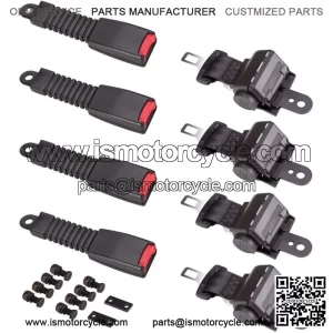 Golf Cart Seat Belts Lap Set Retractable 42" For EZGO/Yamaha/Club Car 4 Sets
