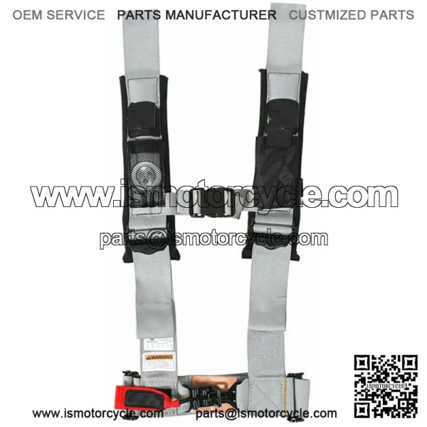 4 Point 3" Harness Can-Am Maverick Commander Defender X3 1000 800 SIL For: More than one vehicle - Image 3