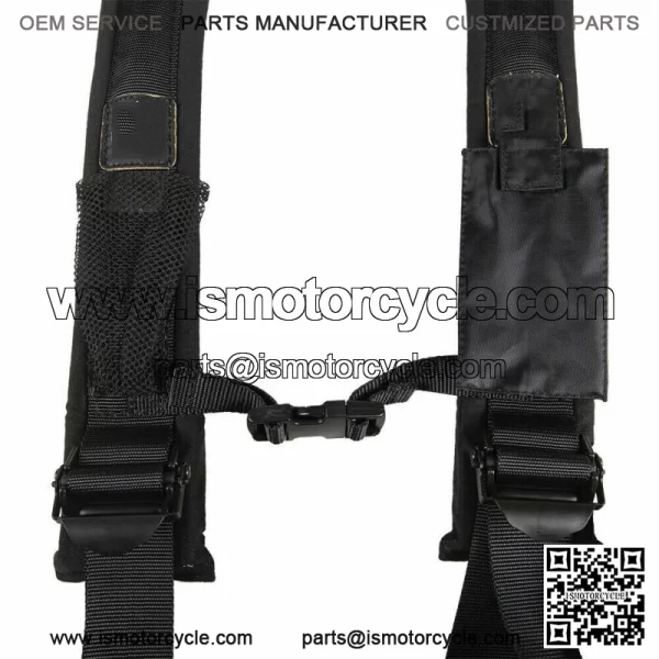 Seat Belt Harness 4 Point 2" Padded Black Polaris RZR XP S 4 1000 PAIR For: More than one vehicle - Image 2