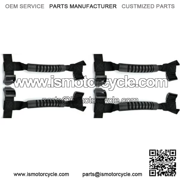 Set of 4 UTV Roll Grab Handle Hand Hold Side By Side Off Road Fits Arctic Cat For: More than one vehicle