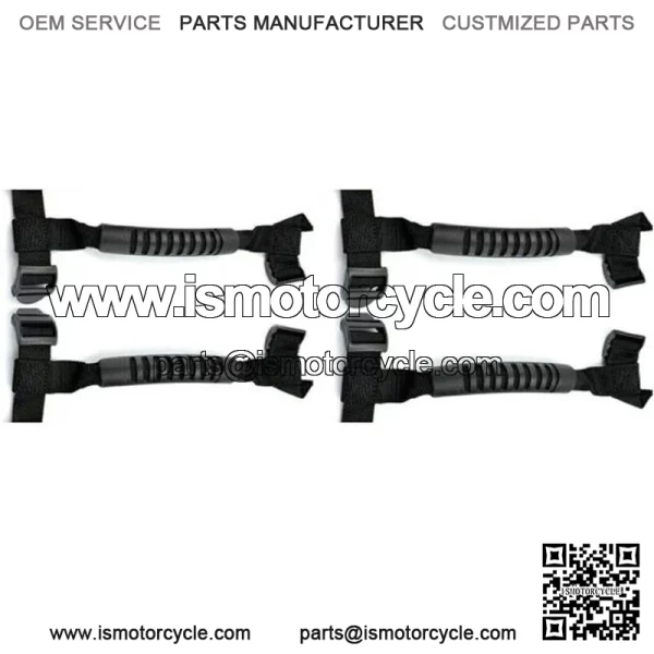 Set of 4 UTV Roll Grab Handle Hand Hold Side By Side Offroad Fits Polaris New For: More than one vehicle - Image 2