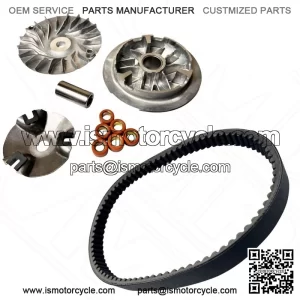 Drive Belt & Variator Pulley Roller Kit For Yamaha N-MAX NMAX 125 GPD125 14-20
