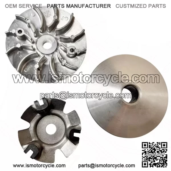 Drive Belt Variator Pulley Roller Set For Honda Dylan 125	All Years - Image 2