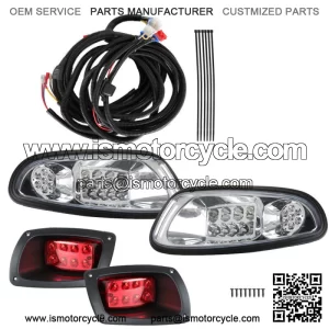 LED Light Kit LED Headlights / LED Tail Lights For EZGO RXV golf cart 2016+ New