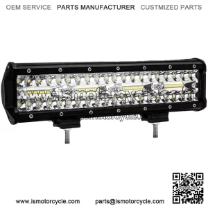 12" 240W Front Bumper LED Light Bar Combo Driving For Club Car EZGO Golf Cart