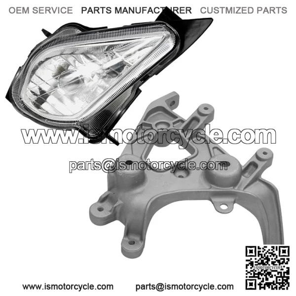 Front Fender Right Headlight & Bracket For Yamaha Raptor 700 YFM700 2006-2012