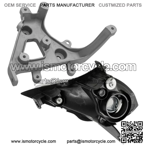 Front Fender Right Headlight & Bracket For Yamaha Raptor 700 YFM700 2006-2012 - Image 4