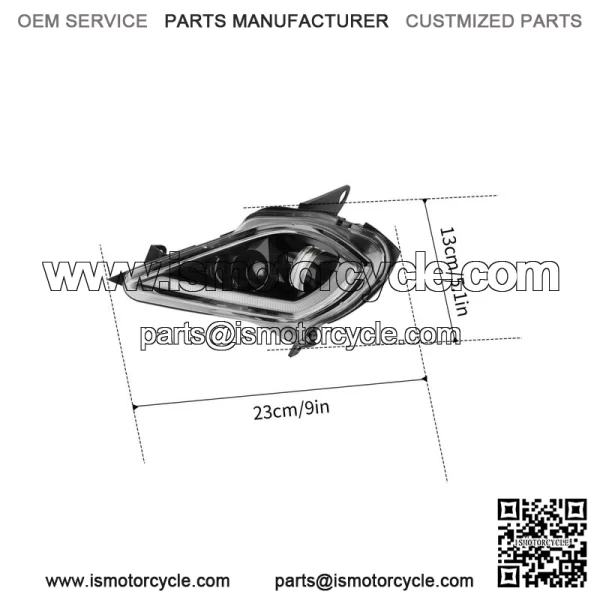 LED Headlight set. 2006-2025 YAMAHA RAPTOR YFZ 450 700R YFM 250 350 700 VERSION2 - Image 2