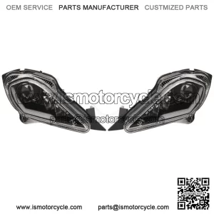 2PCS LED Headlights Head Lamps For Yamaha YFZ 450 Raptor 350 700 700R 2006-2023