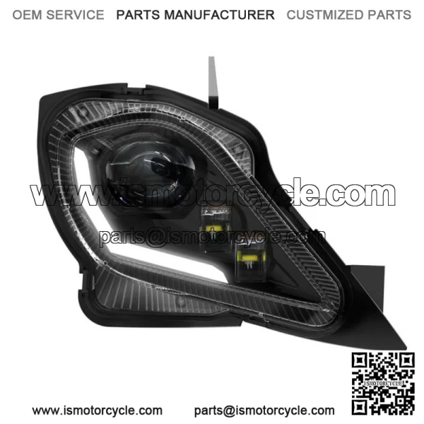 For YAMAHA YFZ 450 RAPTOR 250 350 700R LED Headlights Set Head Lamps Turn Signal - Image 5