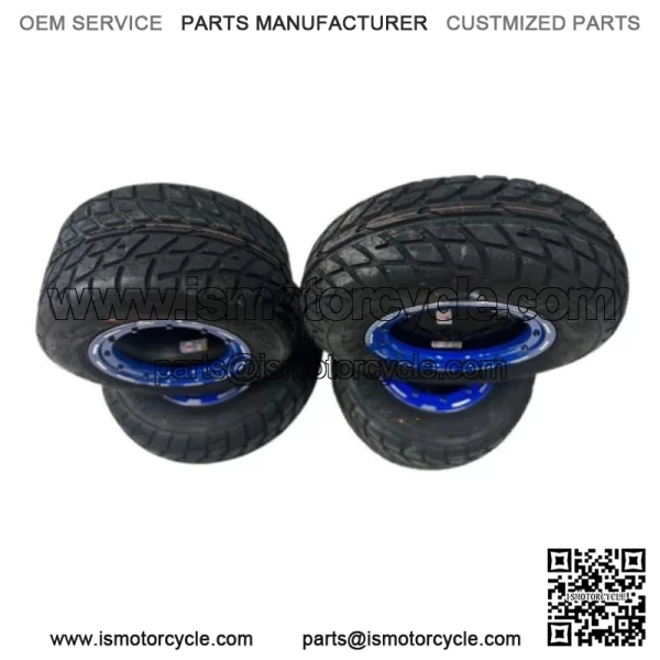 G3 Beadlock Wheels Sunf A021 Street Road Tires Yamaha YFZ450 YFZ450R - Image 3