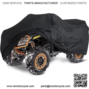 ATV Cover Waterproof Heavy Duty All Weather, Quad 4 Wheeler Cover Sun Rain Snow Protection, Fits for Honda, Yamaha, Polaris, Suzuki, Kawasaki, Can-Am Arctic Cat, XXXL 100x43x48 inch