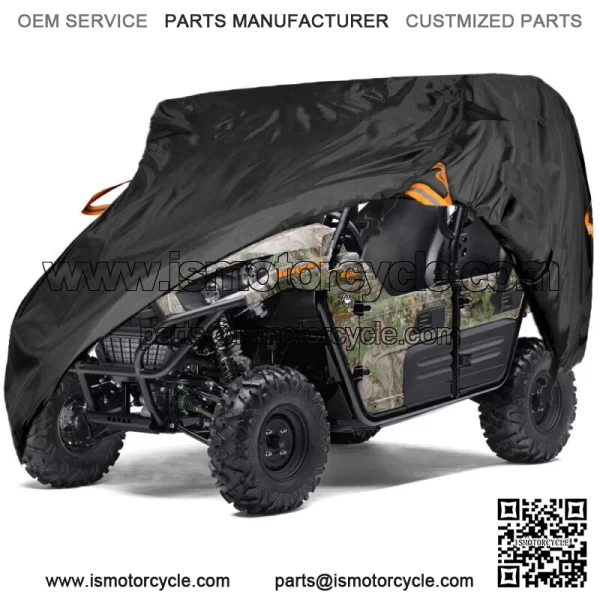 4x4 Utility Vehicle Cover Double Row Seats Storage Fits Kawasaki Teryx4 750 800 For: Kawasaki Teryx4 800