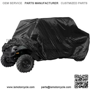 Universal Deluxe Waterproof UTV Cover Black Fits Up To 140" L For: More than one vehicle