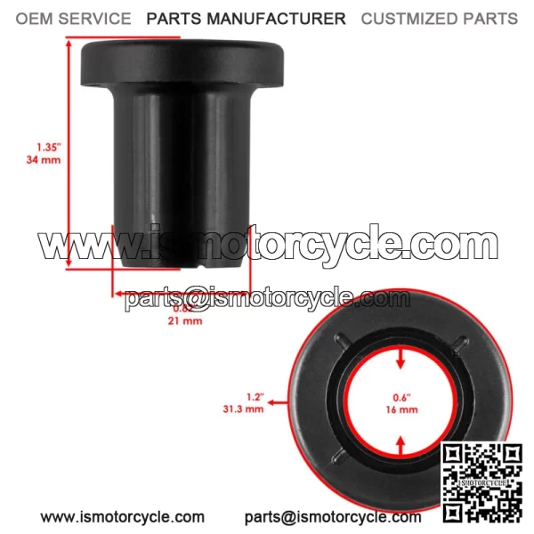 Rear A-Arm Short Bushing Kit for Polaris Sportsman 800 EFI Twin 2005 2006 For: Polaris Sportsman 800 - Image 2