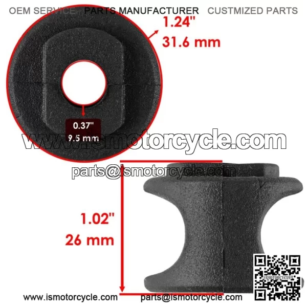Rear Suspension Stabilizer Bushing for Polaris Sportsman 800 2005-2006 2008-2014 For: Polaris Sportsman 800 - Image 2