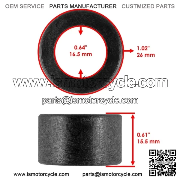 Rear Control Arm & Knuckle Bushing For Polaris Sportsman 570 X2 Touring 18-2023 - Image 3