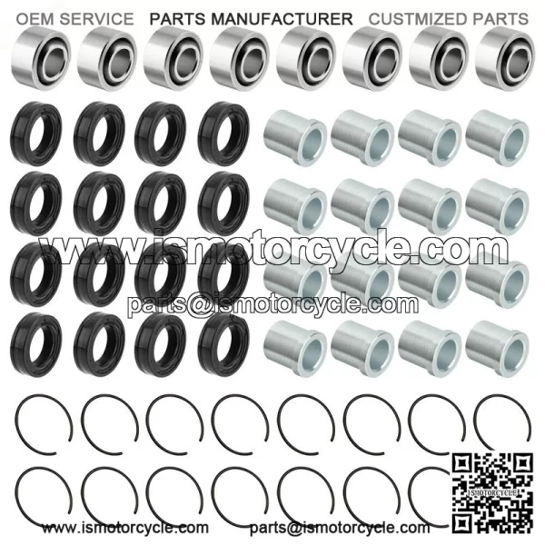 A-Arm Bearing Bushing Kit For Honda TRX250X TRX400EX TRX450R TRX 450ER TRX 700XX - Image 2