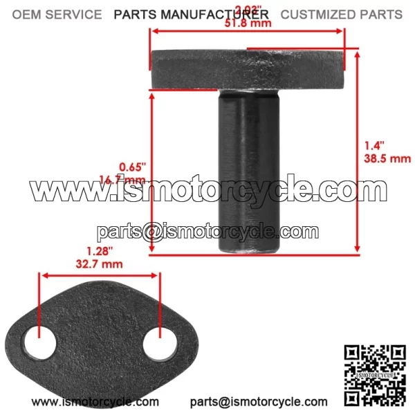 180905M1 Hydraulic Pump Support Pin For Massey Ferguson 135 150 165 175 35 35X - Image 2