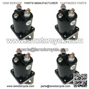 4 12V Solenoid Switch 1013609 for 1984-Up Club Car DS, Precedent Gas Golf Cart