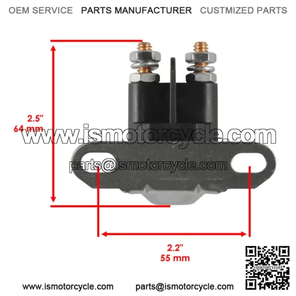Starter Relay Solenoid for Polaris Atv Sportsman 700 800 EFI 2005 2006 New For: Polaris Sportsman 800 - Image 2