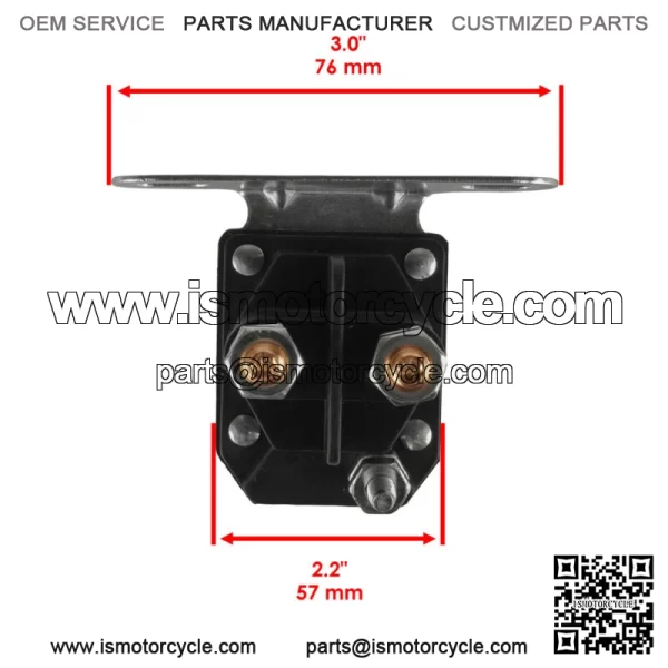 Starter Relay Solenoid for Polaris Atv Sportsman 700 800 EFI 2005 2006 New For: Polaris Sportsman 800 - Image 3