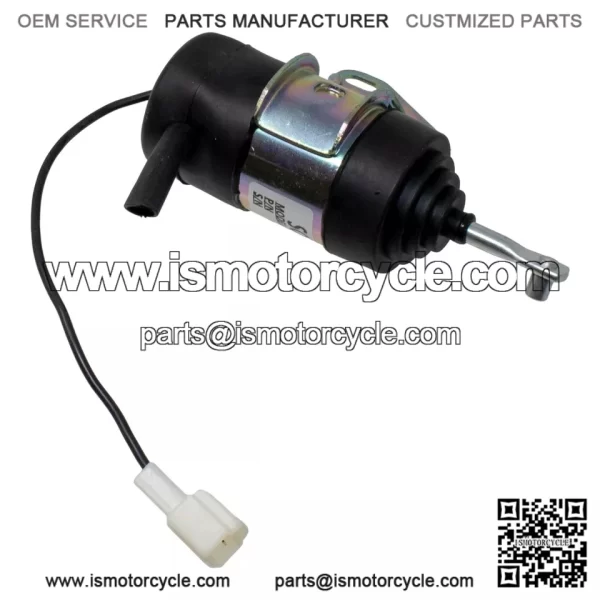16851-60015 Fuel Shutoff Solenoid Kubota Compatible RTV900 ZD18 ZD21 ZD321 ZD323 - Image 2