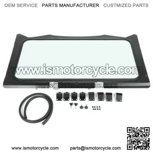 For 2016-2022 KAWASAKI KRF800 TERYX/TERYX4 Full Clear Glass Windshield For: More than one vehicle