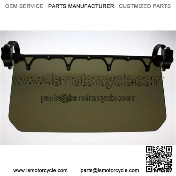Axia Alloys Aluminum 12" Sun Visor & Clamp Polaris Yamaha Honda RZR Kawasaki  For: More than one vehicle
