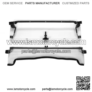 For Kawasaki Teryx 750 800 12-15 Front 3-in-1 Folding Windshield Windscreen For: More than one vehicle